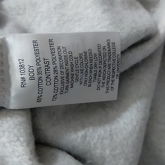 NCAA Wisconsin Badgers Graphic Print Full-Zip Hooded Sweatshirt Sz XL - Picture 5 of 5